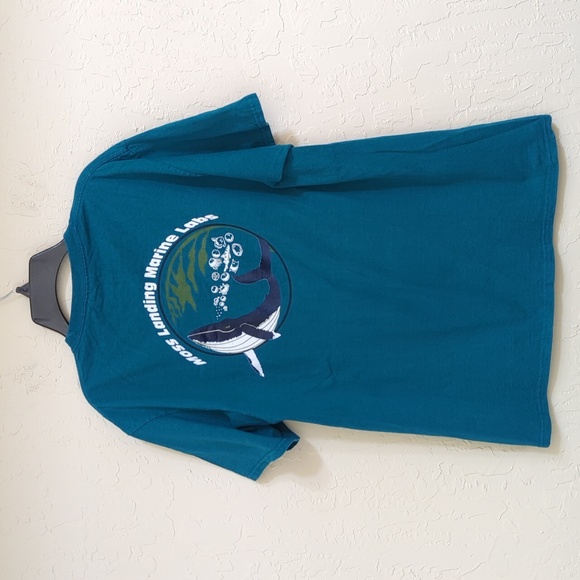 Port Authority Moss Landing Marine Labs Short Sleeve T Shirt Size Medium - Picture 3 of 5
